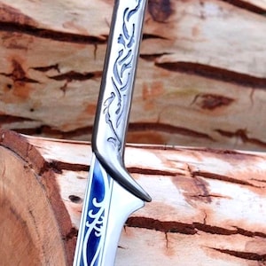 Handmade Elvenking Sword of Thranduil, Handmade Fantasy Sword, Elven Replica, Decorative Display Sword | PERSONALISED Gift for Dad Boyfriend