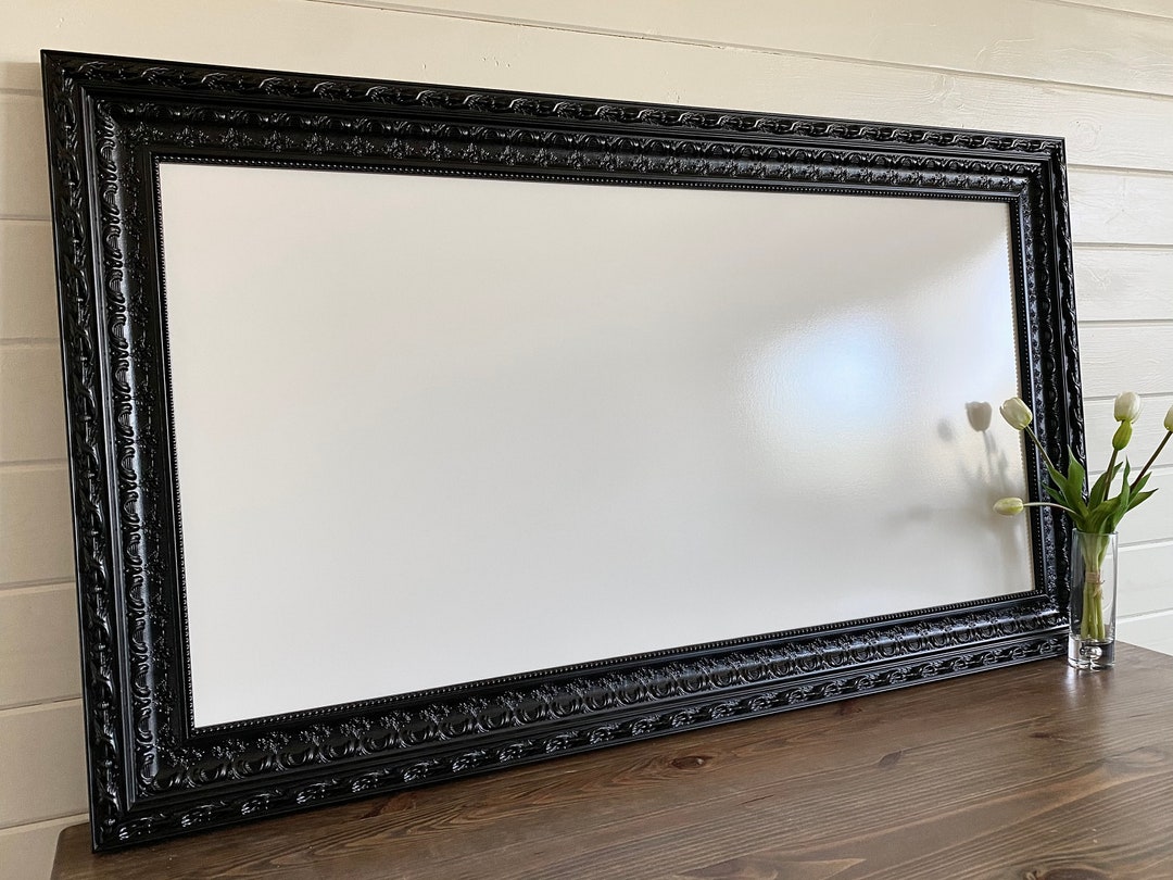 Extra Large DRY ERASE BOARD Black and White Dry Erase Etsy