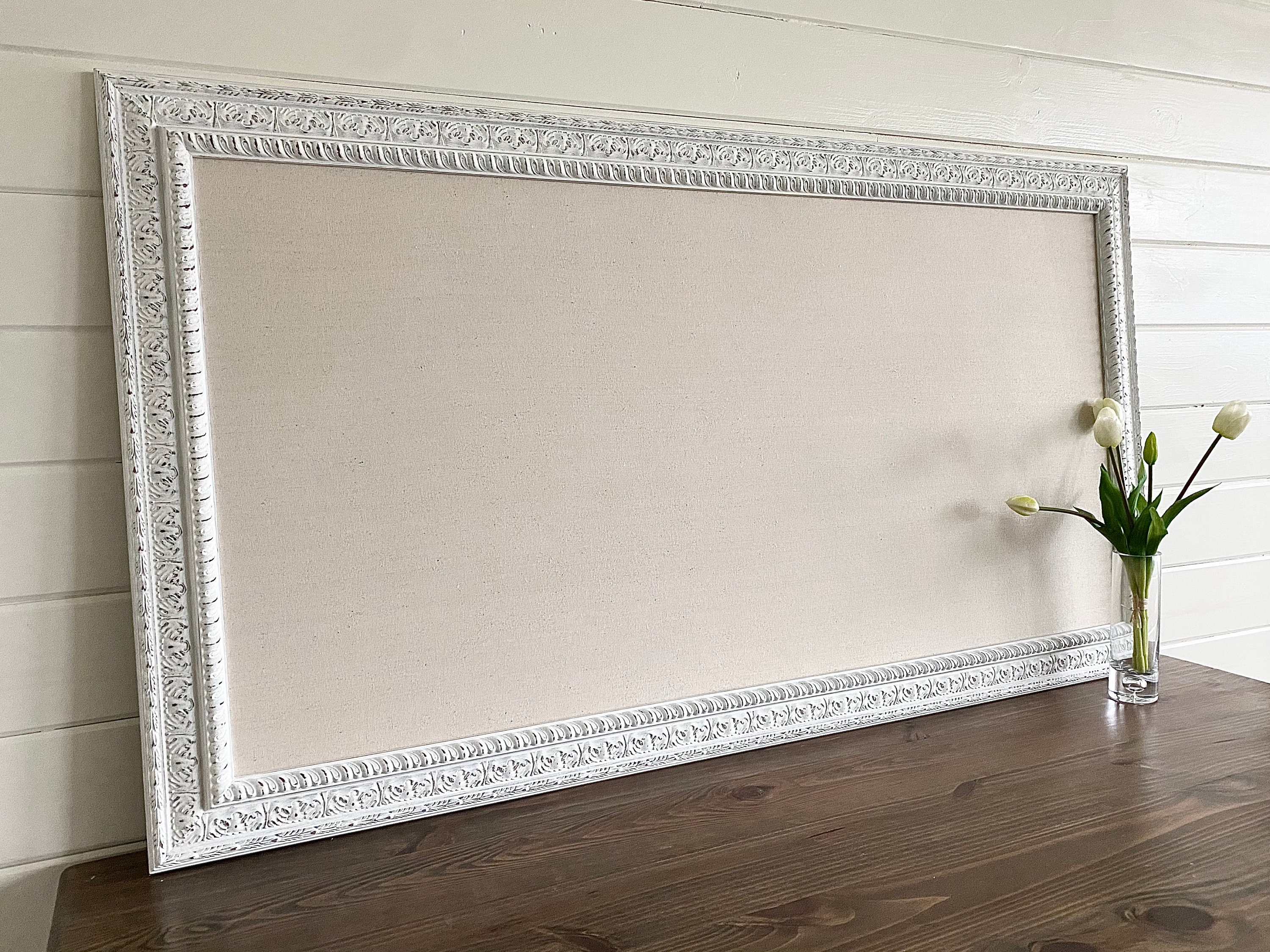 Large Framed Bulletin Board