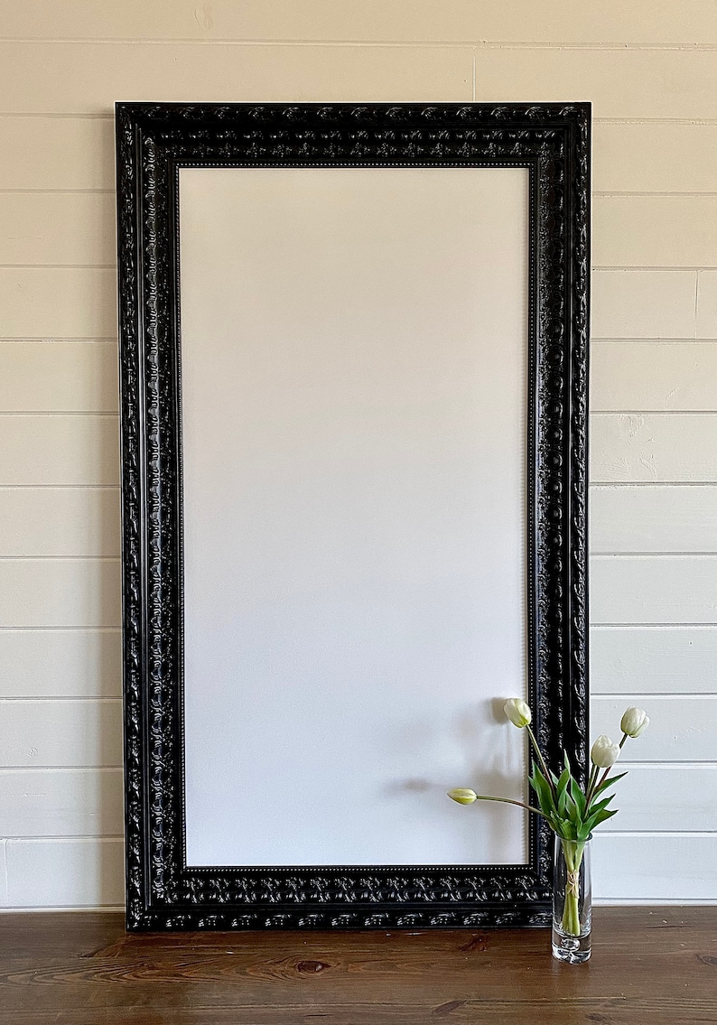Extra Large DRY ERASE BOARD Black and White Dry Erase Etsy