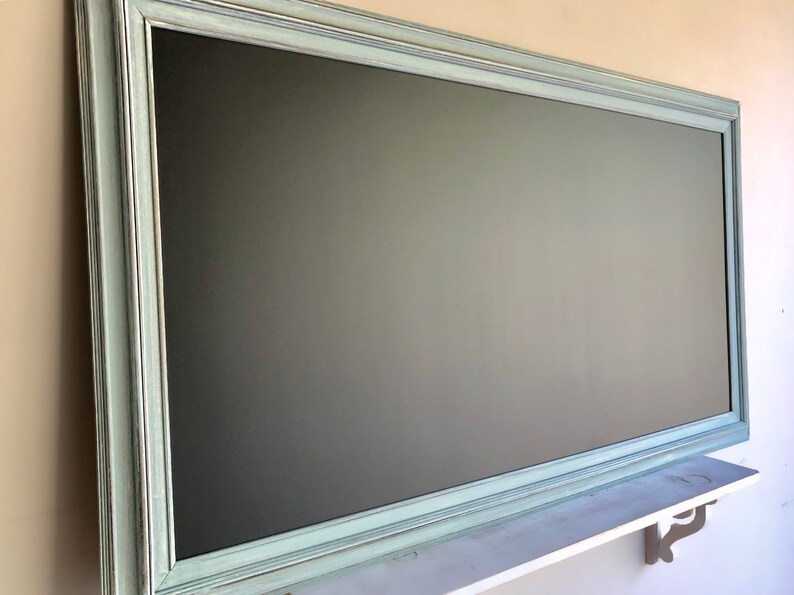 DECORATIVE CHALKBOARD Chalk Board Teal Turquoise Etsy