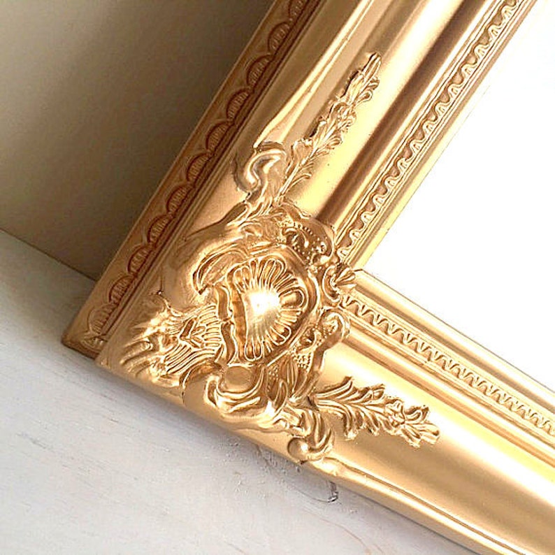 Extra Large WHITEBOARD Gold and White Baroque Large Etsy