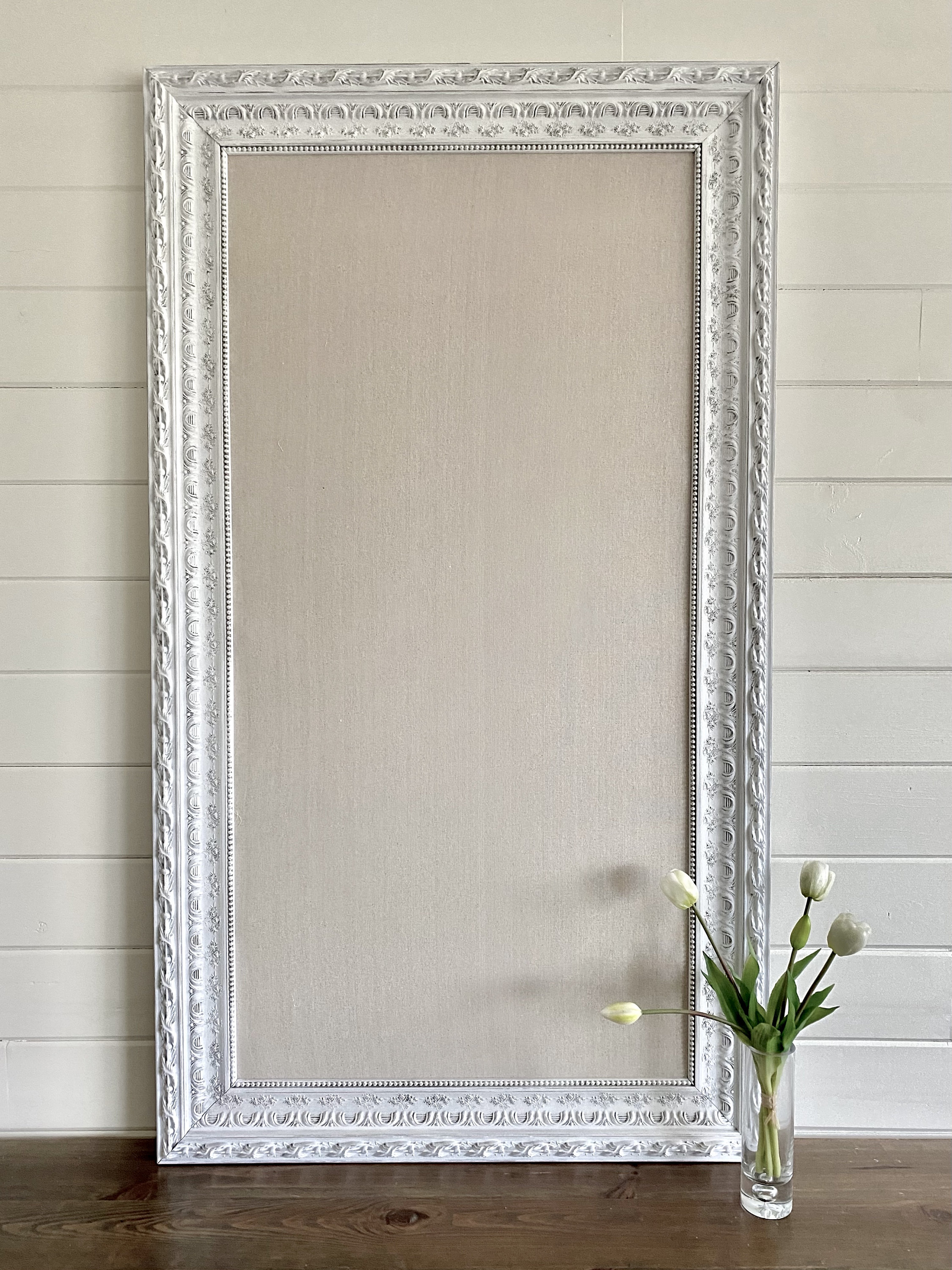 Huge BULLETIN BOARD Linen Pinboard Fabric Memo Board Shabby Etsy