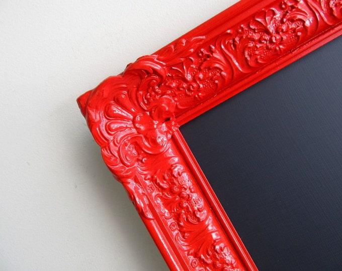 RED CHALKBOARD Chalkboard Christmas Decor Holiday Etsy