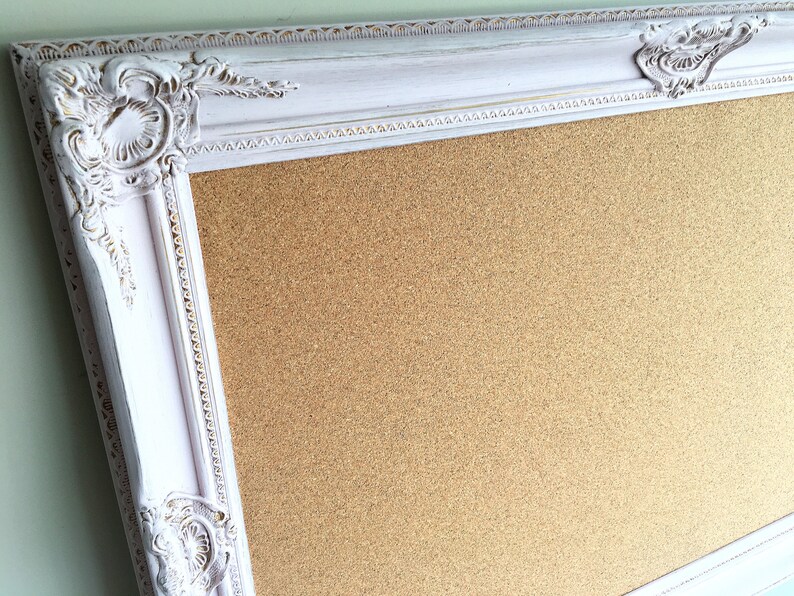 Pink Framed BULLETIN BOARD 26 X 36 Cork Board Etsy