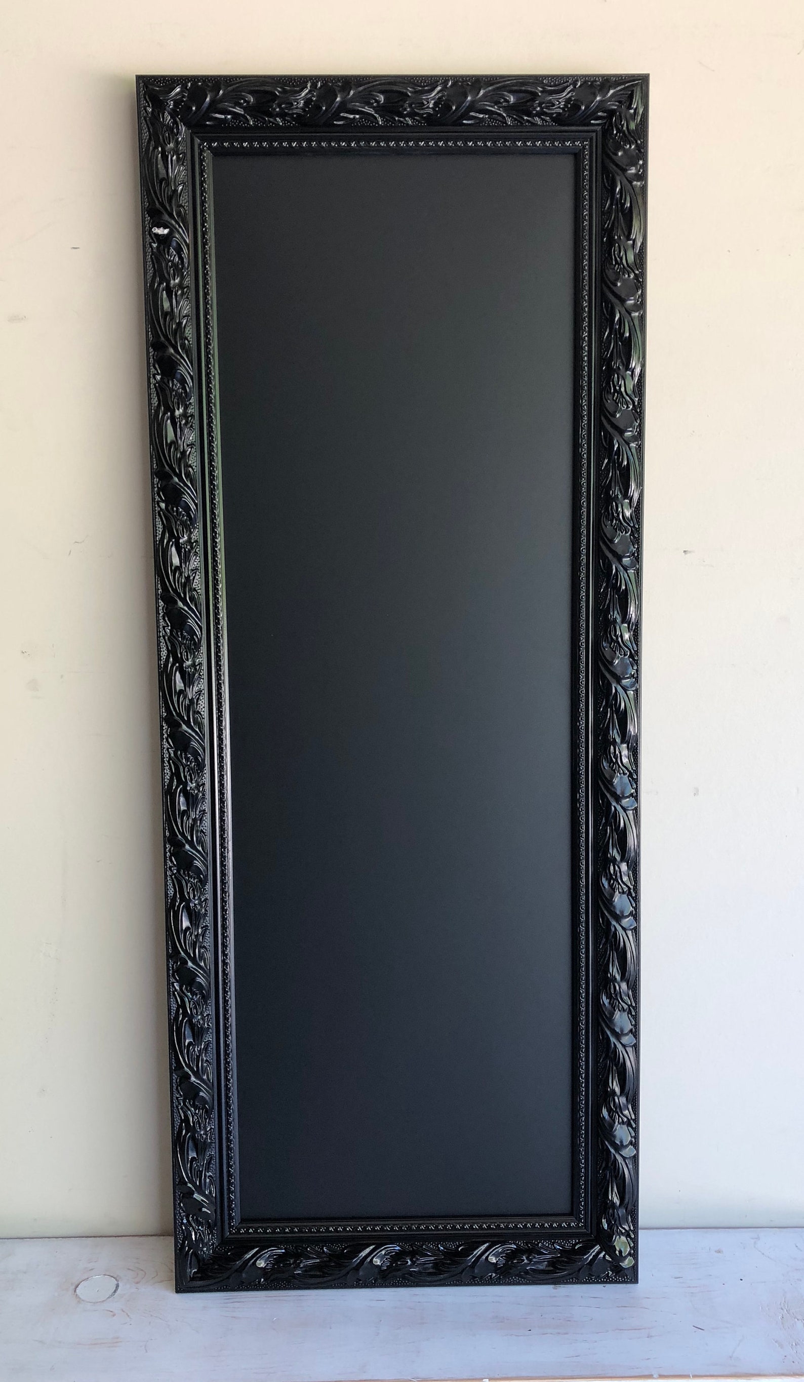 Narrow Chalkboard Black Chalkboard Black Board Kitchen Chalkboard