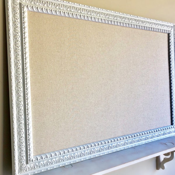 Linen Pinboard Etsy