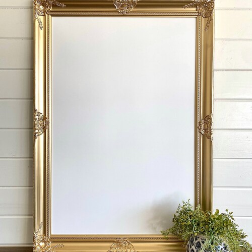 Gold Wall Decor MAGNETIC DRY ERASE Board Home Office Decor - Etsy