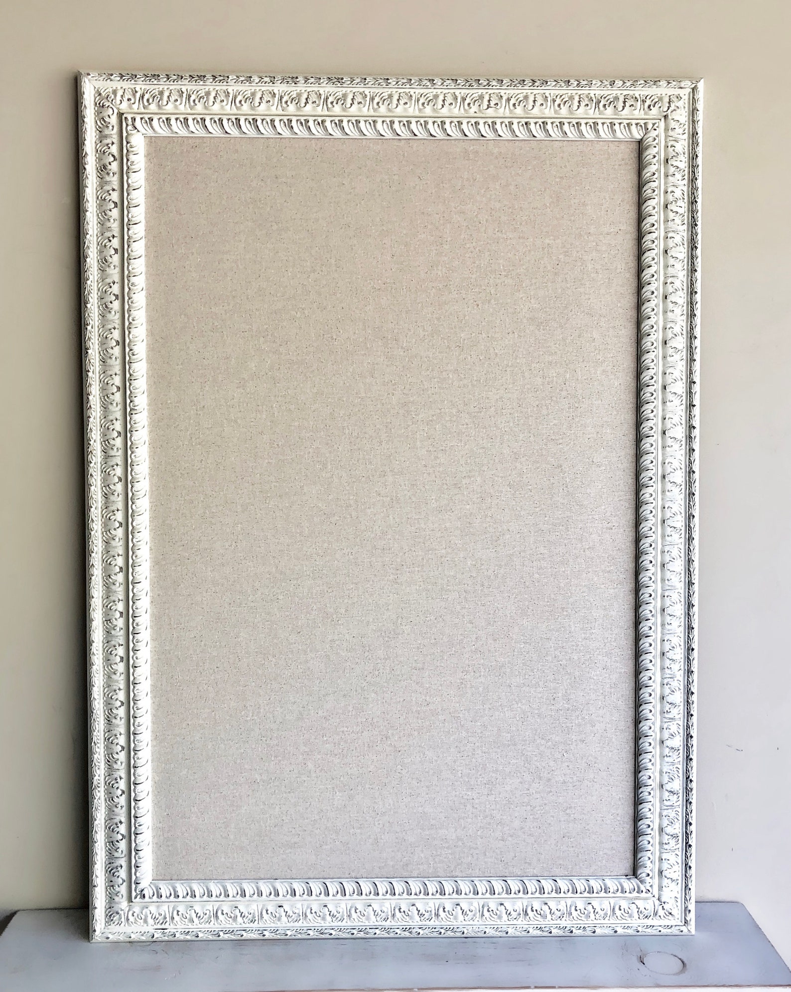 Fabric CORK BOARD Linen Cork Board Graduation Gift Vintage Etsy