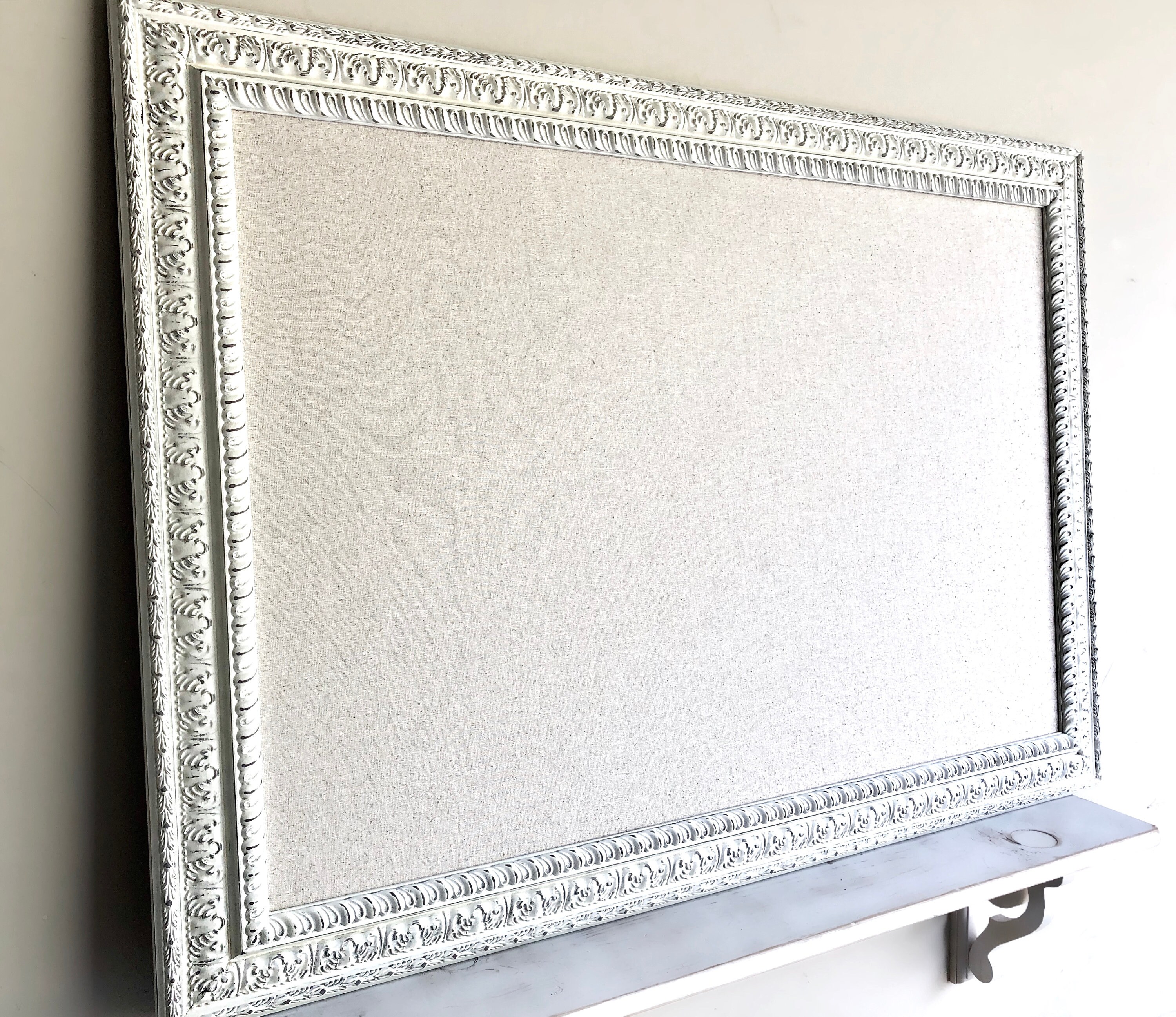 Fabric CORK BOARD Linen Cork Board Graduation Gift Vintage Etsy