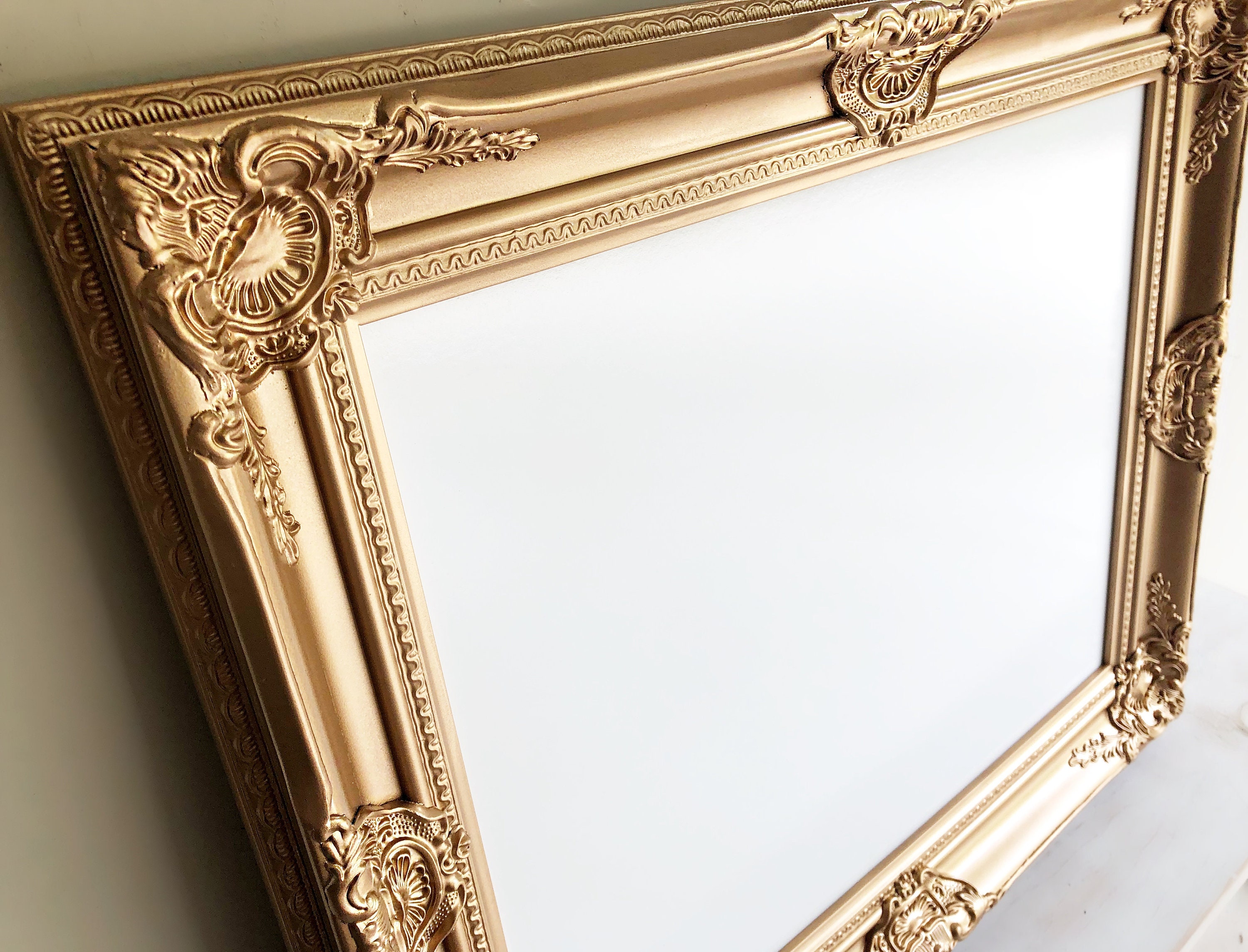 Metallic Gold DRY ERASE Board Gold Home Decor Home Etsy