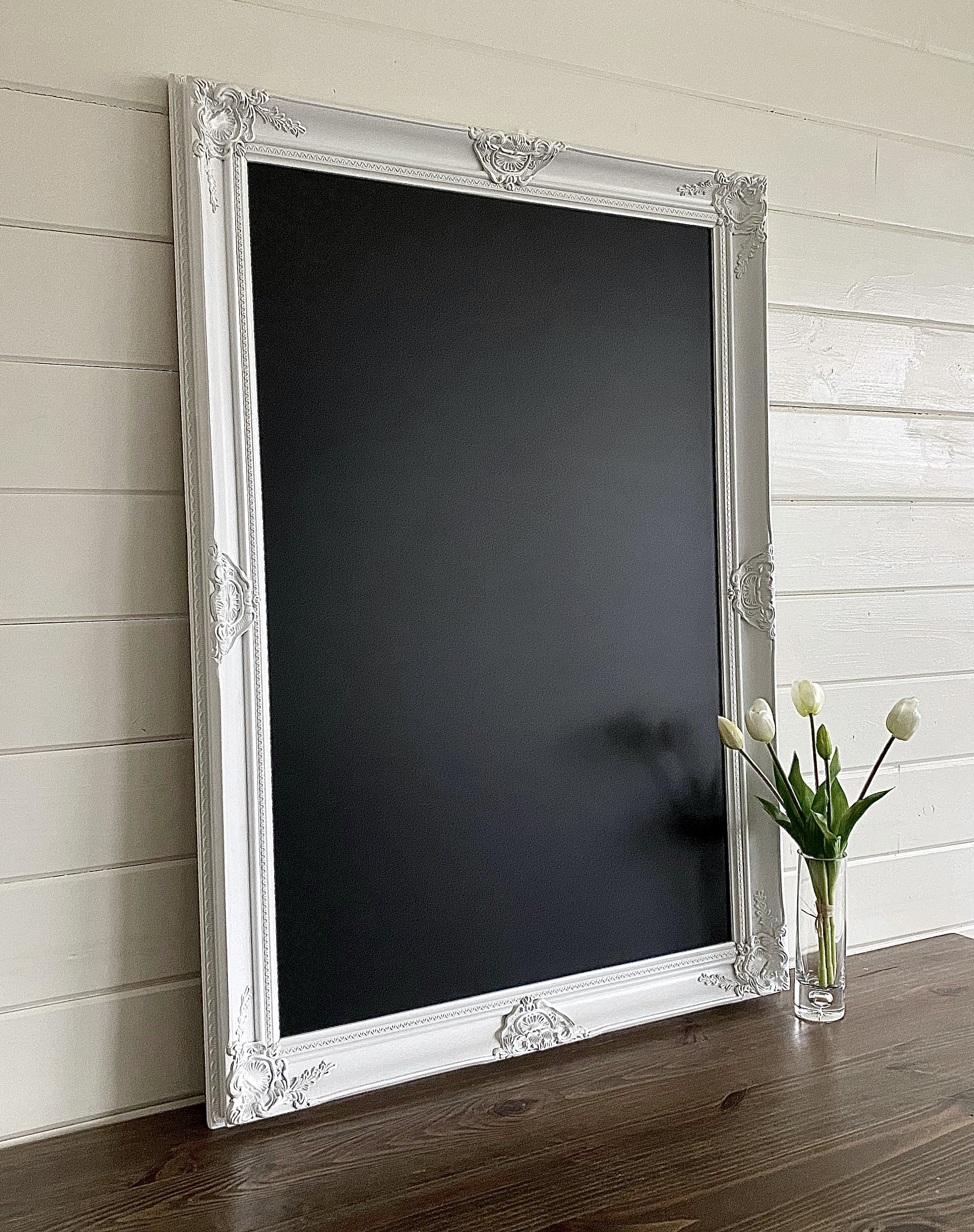 TABLEAU BLANC MAGNÉTIQUE EN VERRE EFFAÇABLE À SEC 24X36 - Mobilier