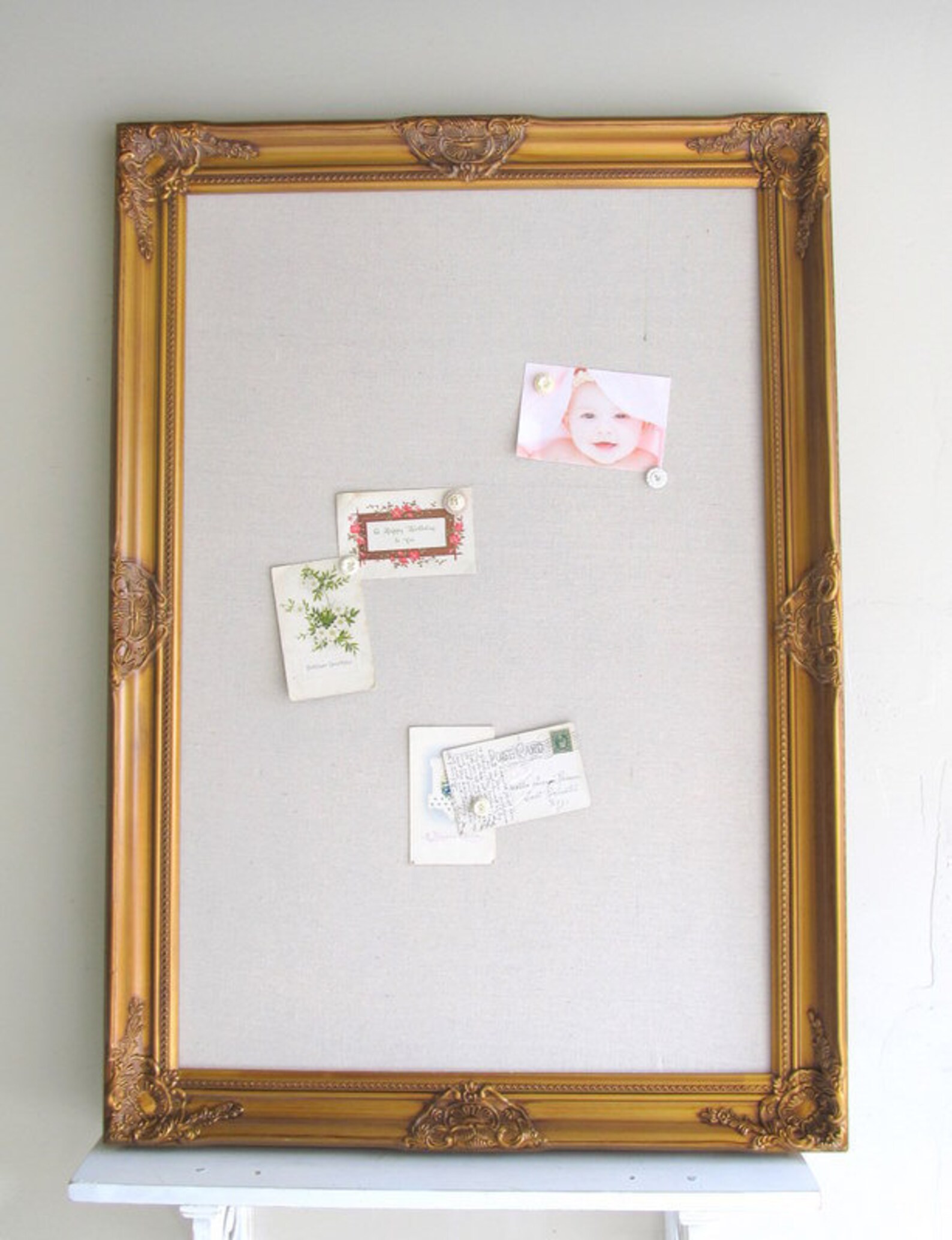 Linen BULLETIN BOARD Gold Wedding Decor Seating Chart Seating Etsy