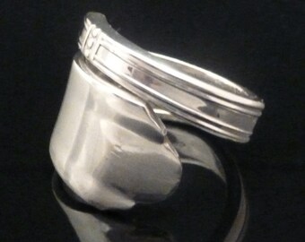 Spoon Ring, Silver Spoon Jewelry, Encore 1934