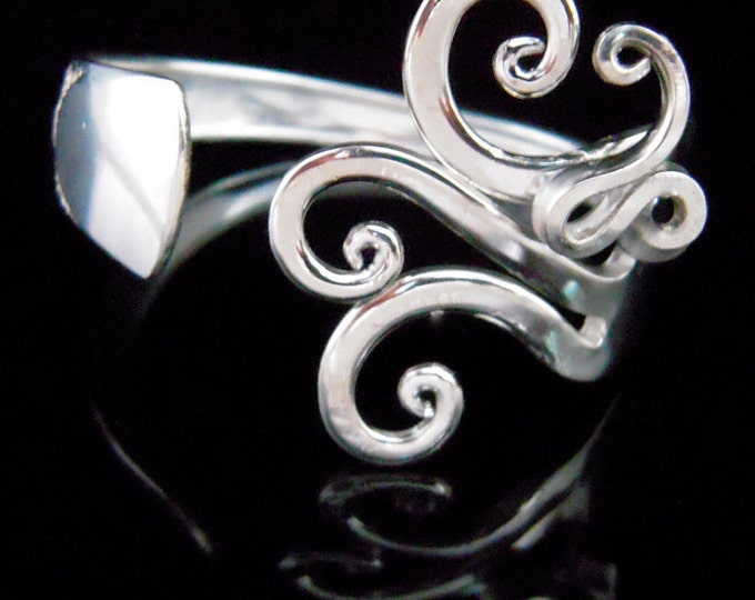 Antique Fork Bracelet in Original Fancy Design Number Seven Etsy