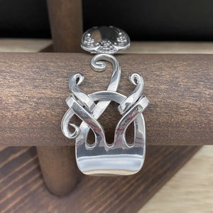 Premium Fork Bracelet Design &#39;Vigor&#39;, Unusual Octopus Styled Statement Jewelry, Recycled Vintage Flatware