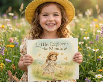 お子様のオリジナルストーリーと水彩画を詰め込んだ、パーソナライズされた子供向け絵本。ユニークなハードカバーの記念品ギフトです。