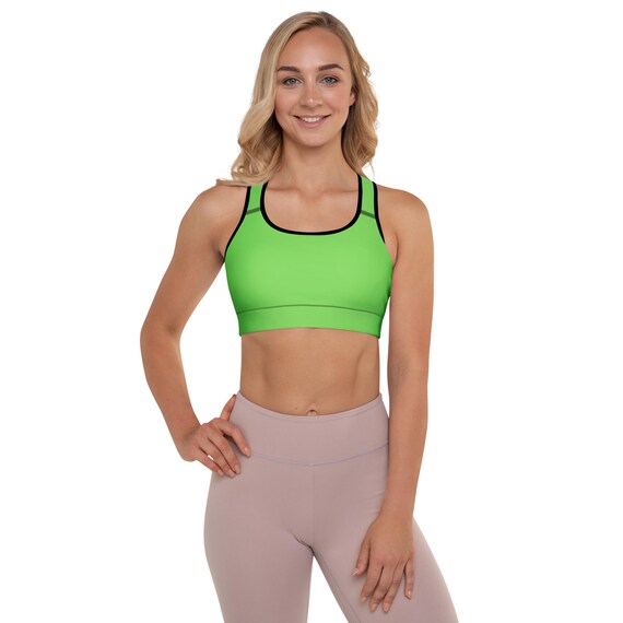 Grass Green Padded Bras for Comfort and Support best for Gym, Running, Yoga, Dailywear, Activewear | 25% OFF on 3+ items | FREE Delivery