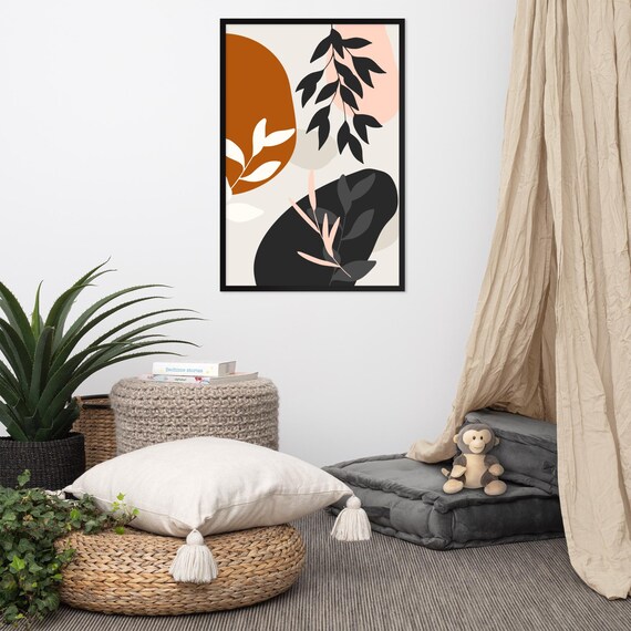 Printable Wall Art | Set of 4 Sizes (A1 A2 A3 A4) | Digital Download PNG | 15 Unique Designs | Home Office Hotel Decor | Frame-Ready
