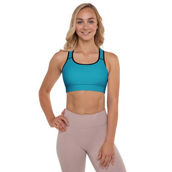 Dark Turquoise | Padded Sports Bra Boost Your Workout with Our Padded Sports Bra | 25% OFF 3+ items | FREE Delivery for Fitness Enthusiasts