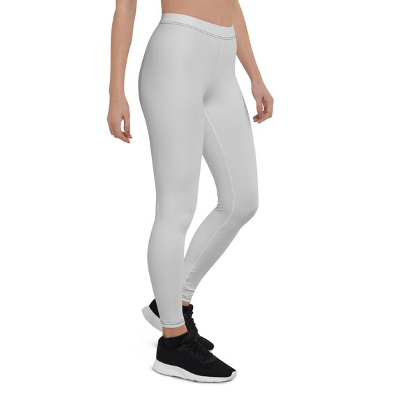 Silver - Push Your Limits – Women's Leggings for Gym, Yoga | 20% OFF 2+ | FREE Delivery | Gift for Her