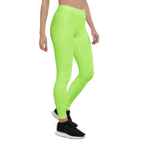 Lime - Women's Power Leggings – Run, Train, Stretch | 20% OFF 2+ Items | FREE Delivery | Gift for Her