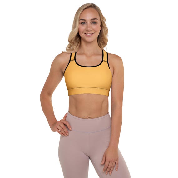 Peach Padded Sports Bra Boost Your Look and Comfort with Our Padded womens Bra for Gym, Yoga, Running  | 25% OFF on 3+ items | FREE Delivery