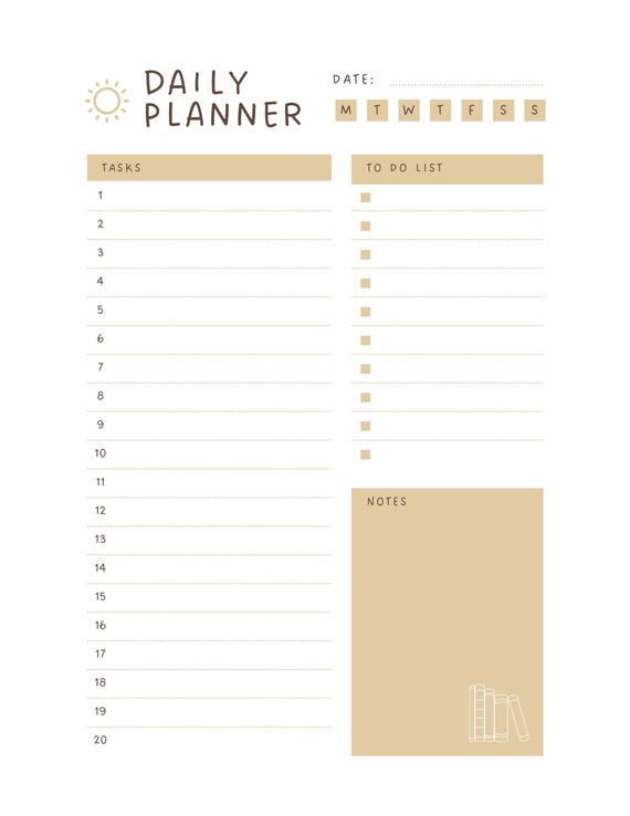 The Ultimate Daily Planner | Stay Organized & Productive Every Day