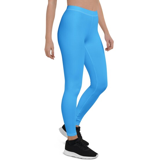 Light Blue - Feel the Power – Women's Leggings for Action | 20% OFF 2+ | FREE Delivery | Gift for Her
