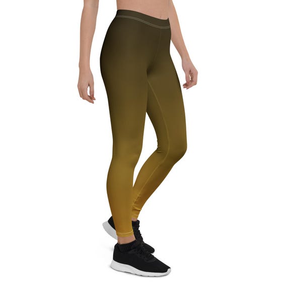 Amber Glow - Women's Training Leggings – Perfect for Yoga & Running | 20% OFF 2+ | FREE Delivery | Gift for Her