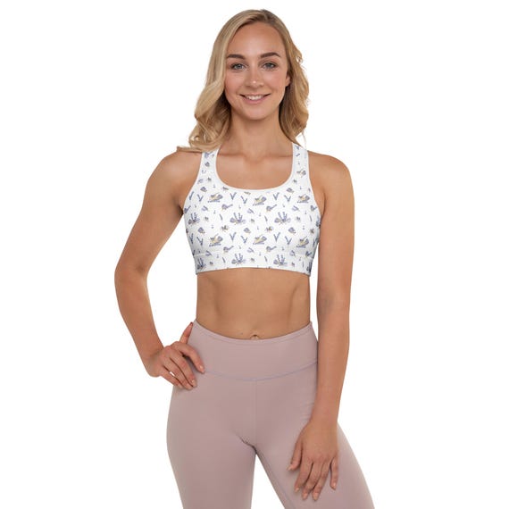 Lavender | Padded Sports Bra Soft, breathable bra, low back bra, maternity bras, glamorise bras, bralette | 25% OFF 3+ items | FREE delivery
