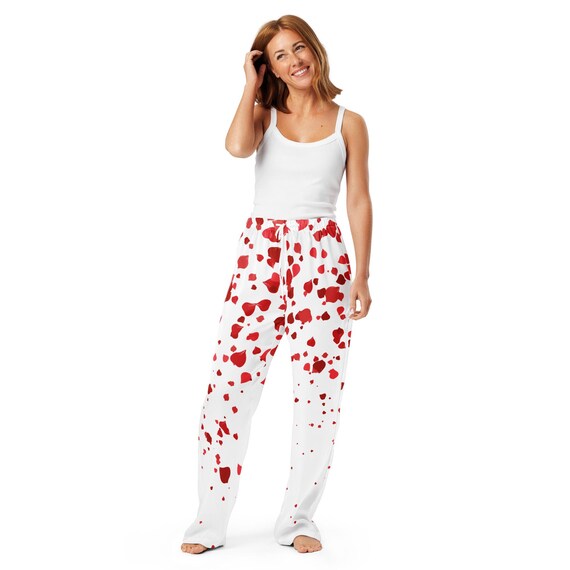 Falling Red Petals Pajama