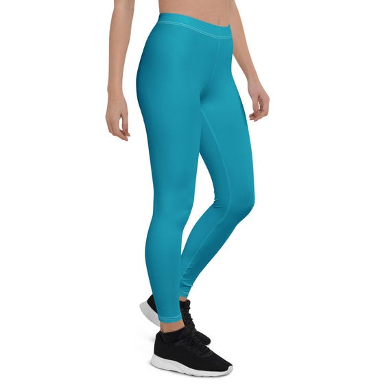 Darl Turquoise - Be Bold, Be Strong – Women's Athletic Leggings | 20% OFF 2+ Items | FREE Delivery | Gift for Her