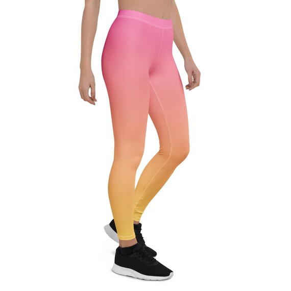 Sunset Glow - Women's Sport Essentials – Gym, Yoga, Running Leggings | 20% OFF 2+ Items | FREE Delivery | Gift for Her