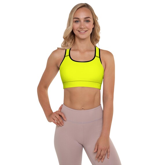 Busy Bee - Padded Sports Bra for Best Shape & Comfort for womens, girls, use in Gym, running, yoga class | 25% OFF 3+ items | FREE Delivery