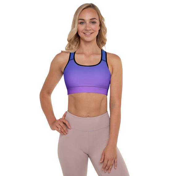 Denim Fade Padded Sports Bra | Stay Strong, supported in sports bra, strapless bra, racerback bra & wacoal bras | 25% OFF 3+ | FREE delivery