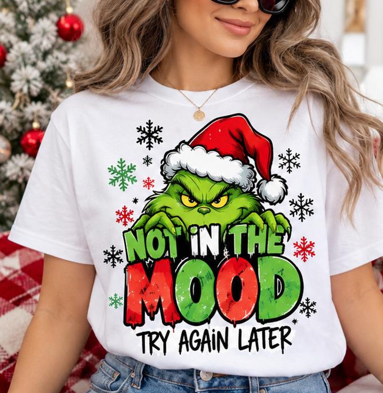 Xmas Grumpy Funny Christmas PNG Digital Download, Sarcastic Grumpy Holiday Graphic ...