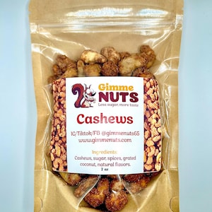New York Style Praline Cashews 7 oz