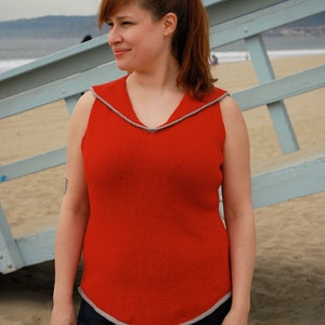 Finishing School Sweater Knitting Pattern by Katie Canavan