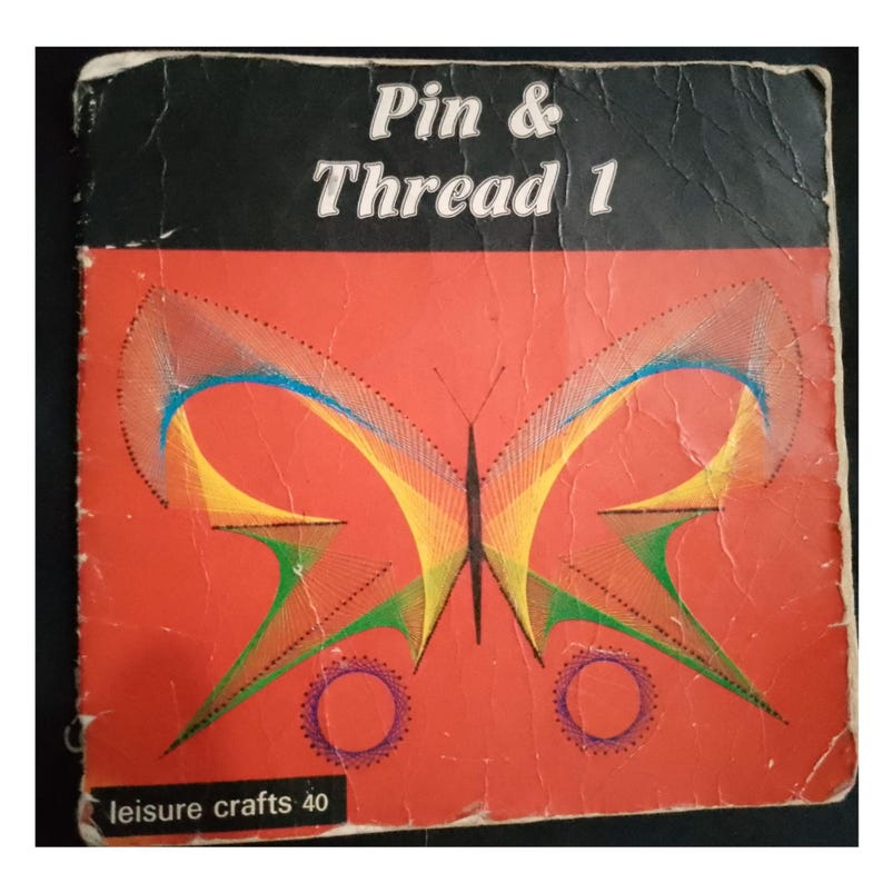 String Butterflies String Art Butterfly PDF Pattern Whimsical Design For- DIY Handmade ...