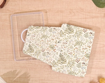 Plant Foliage Kindle Case, Personalized Case, Kindle Paperwhite 10-12th, With Auto Wake/Sleep, 360 degree rotating, Perfect Gift for Readers