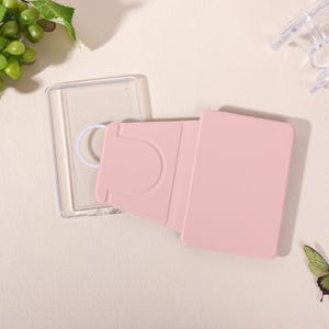 Solid Blush Pink 360 Rotating Kindle Case Fits Kindle Paperwhite 12/11/10th Oasis, Basic, Minimalist Cover with Stand, Books Lover Shell