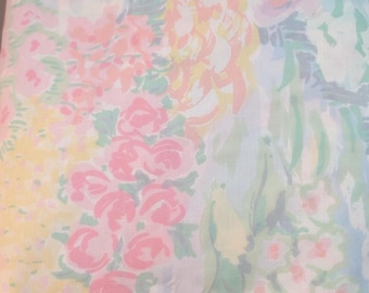 Vintage Atelier Martex Claude Monet Museum Floral Full Fitted Sheet