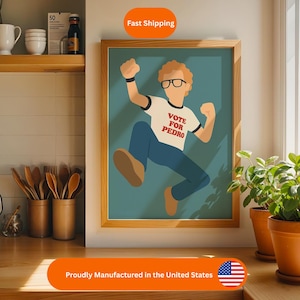Napoleon Dynamite Poster: Minimalist Movie Art for Film Lovers