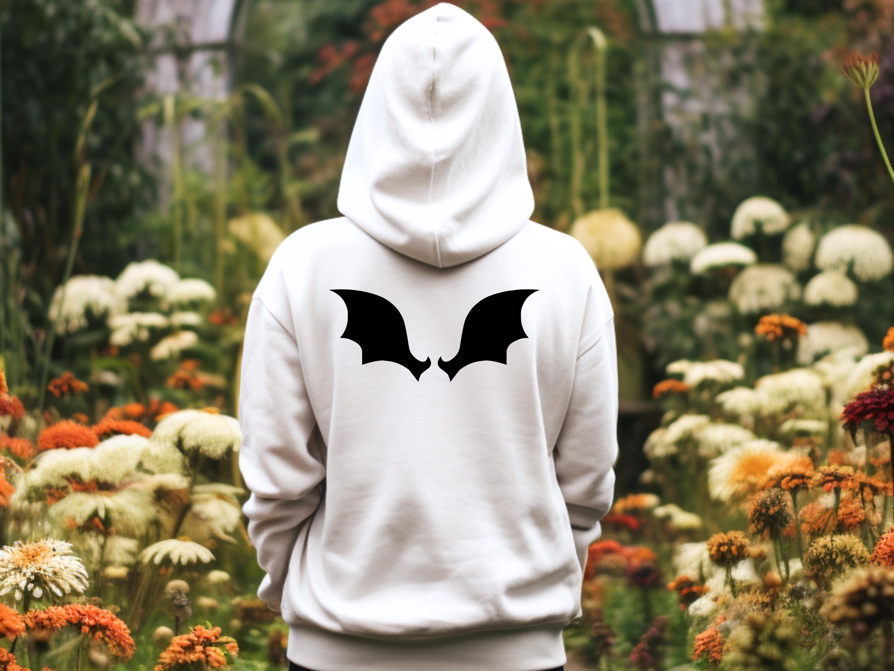 Bat hoodie plus size outlet