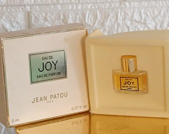Vintage Jean Patou JOY Eau de Parfum Miniatur: Sammlerstück, selten