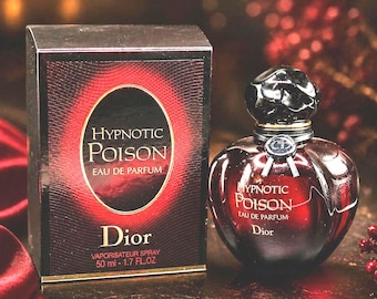 Vintage Christian Dior Poison Eau De Toilette, 1985 (splash, 100ml