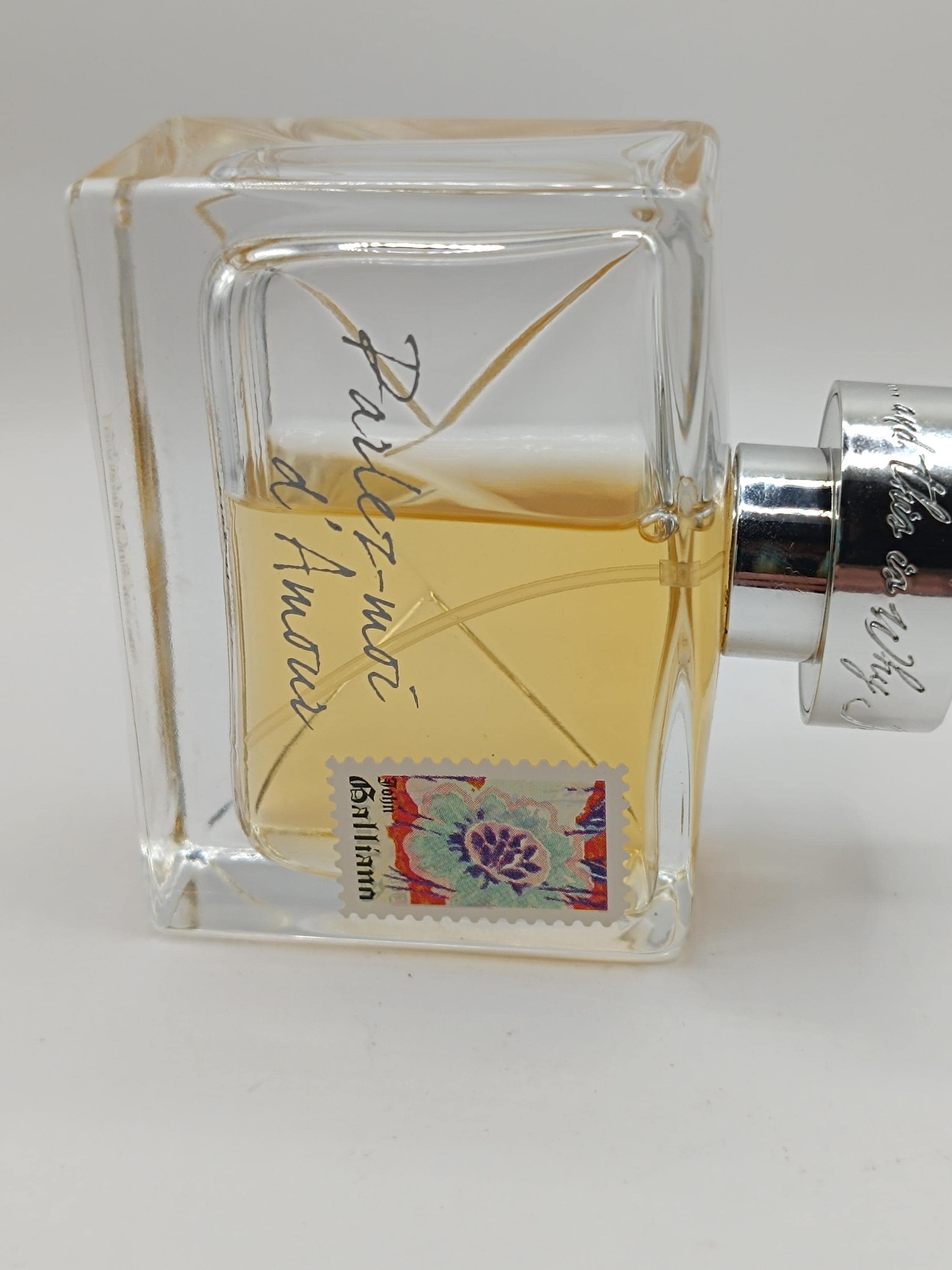 廃盤 希少 John Galliano Parlez-Moi d'Amour John Galliano Parlez Moi D'amour 50ml – 35ml Left - Rare Vintage