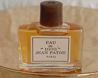 "Jean Patou ""1000"" 2ml Sammler MINIATUR-Spritzer sehr seltenes eingestelltes Vintages Parfüm."