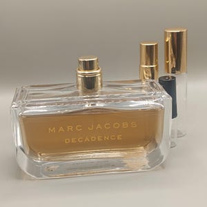 Marc Jacobs Decadence EDP Decant – Utgången elegant doft – 3ml / 5ml / 10ml prover
